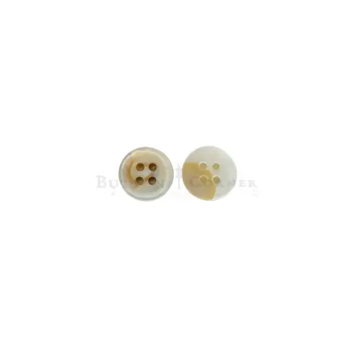 [RSRD4H-18L] Natural River Deep Design 4 Hole Shell Button