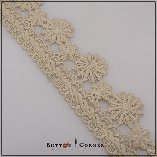 One Side Border Shuttle Lace
