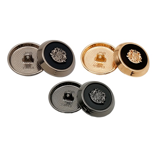 Coat Of Arms Shield Crest Suiting Button