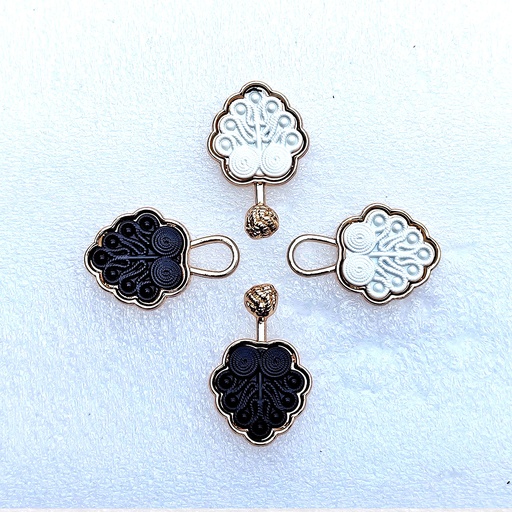 Metal Chinese Knot Button