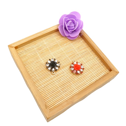 Centre Flower Rhinestone Hanging