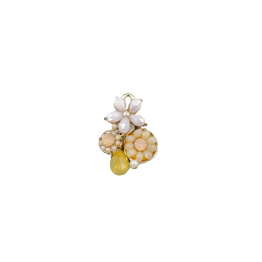 Fancy Rhinestone Button