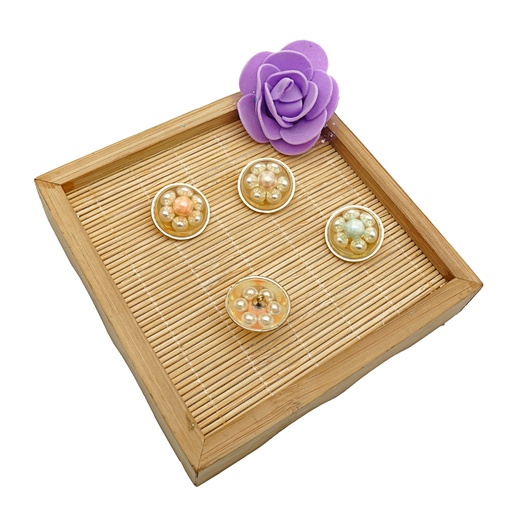 Resin Pearl Shank Button