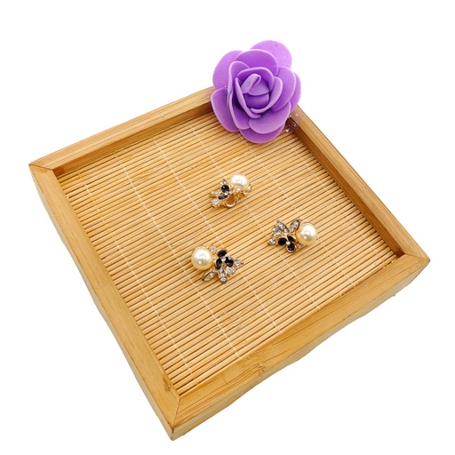 [FAAB22-1 GOLD] Pearl Rhinestone Fancy Button