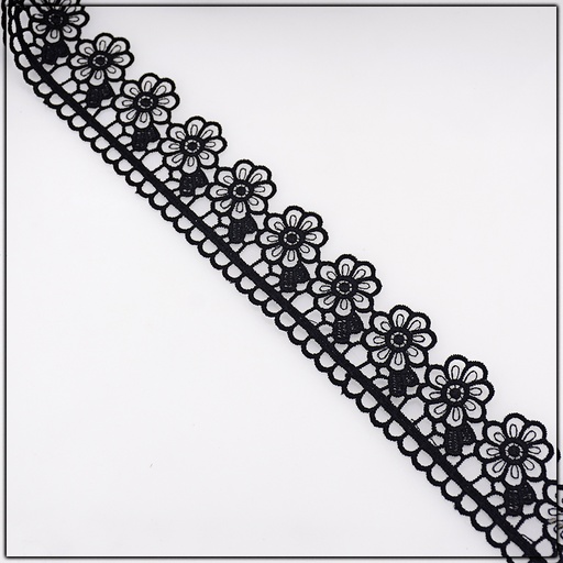One Side Border Shuttle Lace