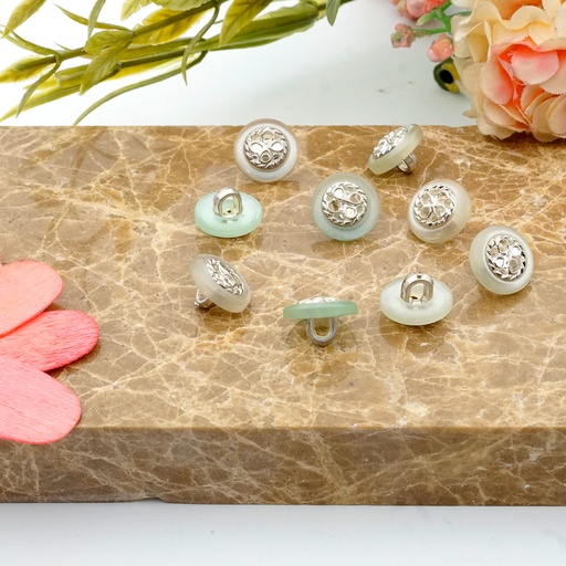 Crystal Design 2 Part Shank Button