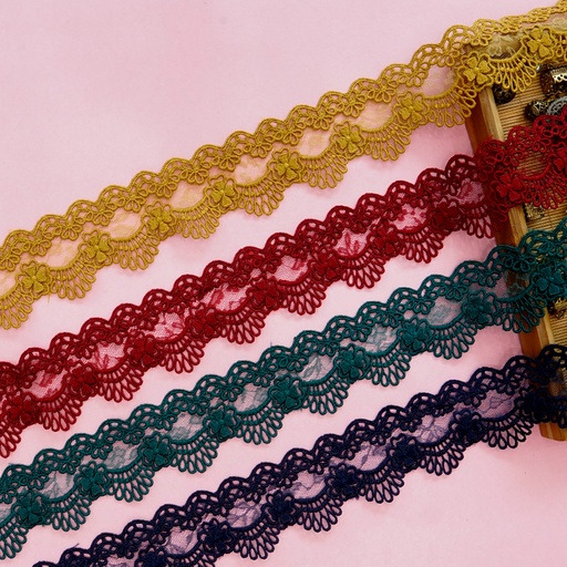 Shuttle Net Lace In Color