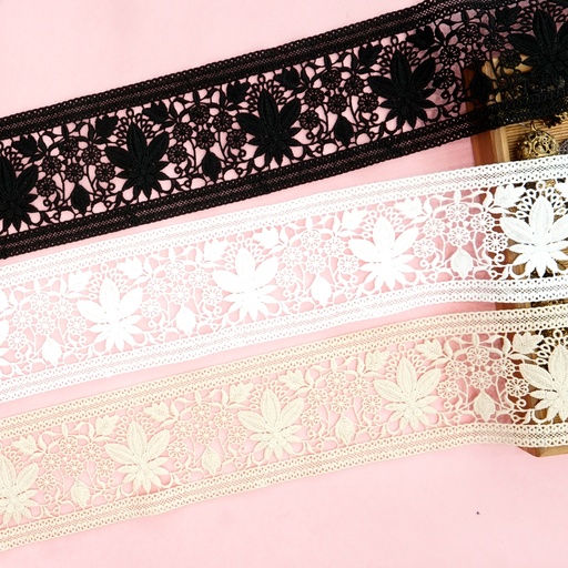 Double Side Border Shuttle Lace