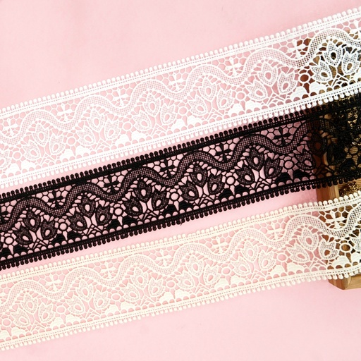 Double Side Border Shuttle Lace