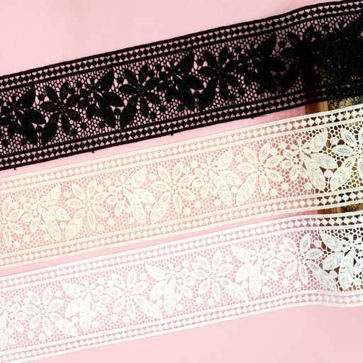 Double Side Border Shuttle Lace