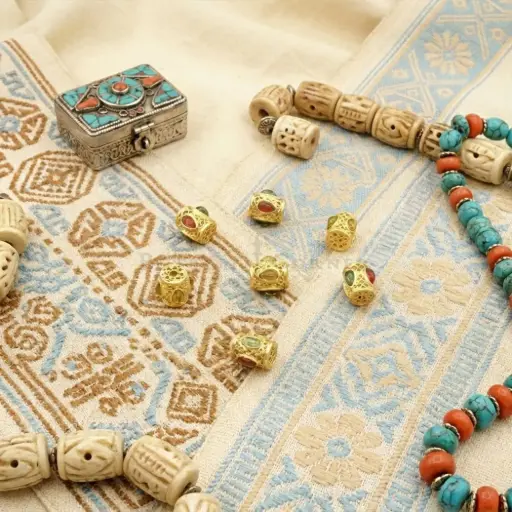 Nepalese Style Tibetan Ethnic Tribal Beads