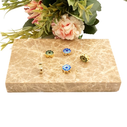 Enamel Cloisonne Flower Beads