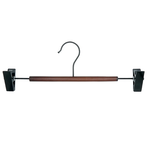 [B906A] Round Rod Wooden Bottom Hanger