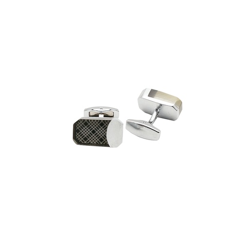 [CF300-4] Patterned Design Square Acrylic Cufflink