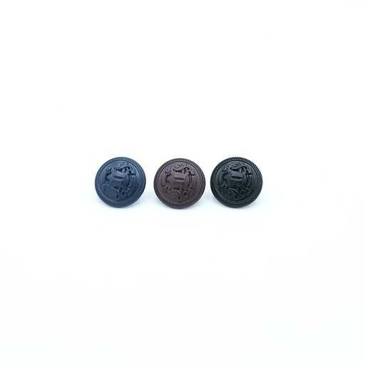 Paint Coated Crest Of Insignia Shirt Button