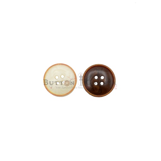 Rod Button With Border Outline