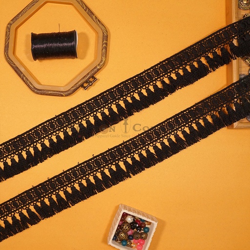[JL37 BLACK] Shuttle Hanging Lace