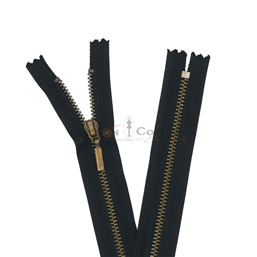 [ZBFC12/3] Brass Zip No.3 Close End (12 Inch)