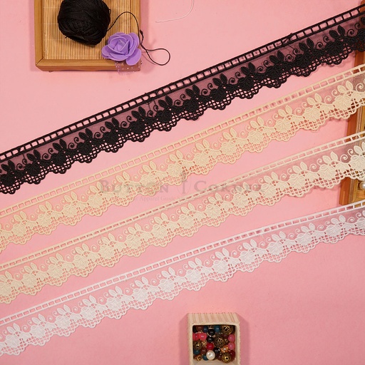 One Side Border Net Lace