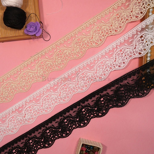 One Side Border Net Lace