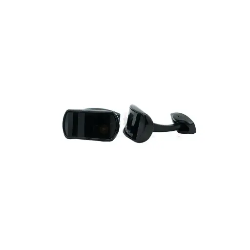 Onyx Stone Trendy Rectangle Cufflink