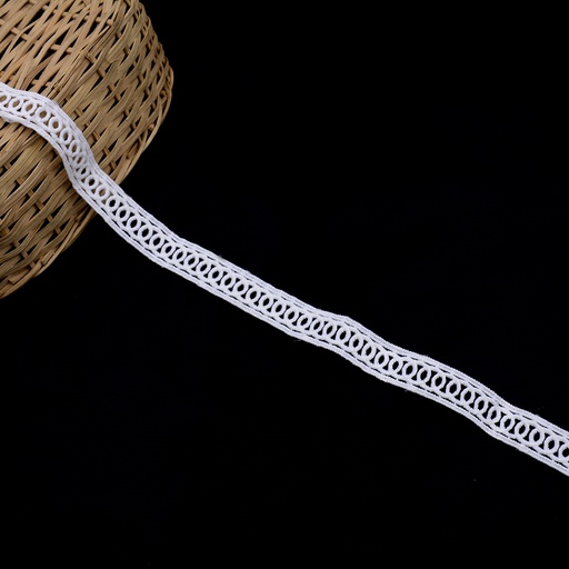 [ALN117-WHITE] Shuttle Joined Lace