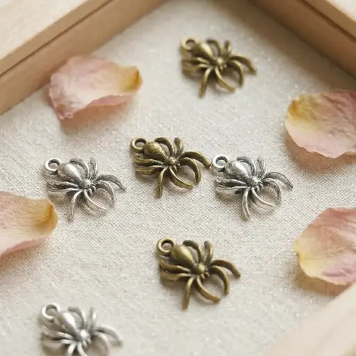 Pewter Spider Hanging