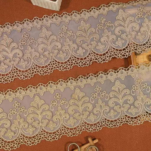 Zari Net Lace
