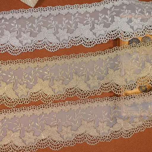 Zari Net Lace