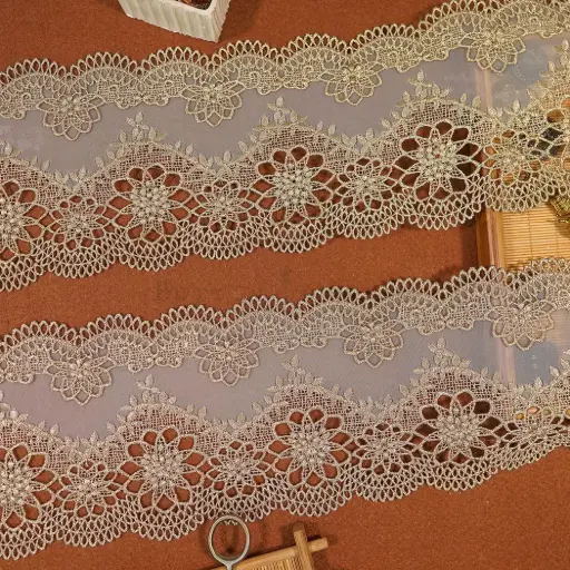 Zari Net Lace