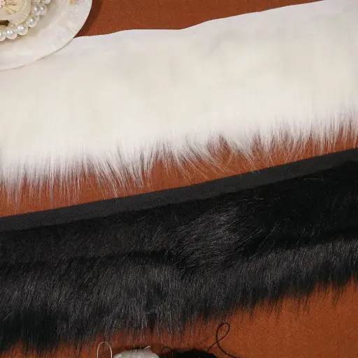 Fluffy Faux Fur Lace