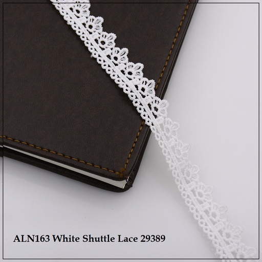 One Side Border Shuttle Lace