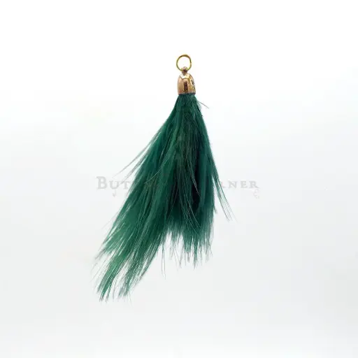 Metal Cap Ostrich Feather Hanging