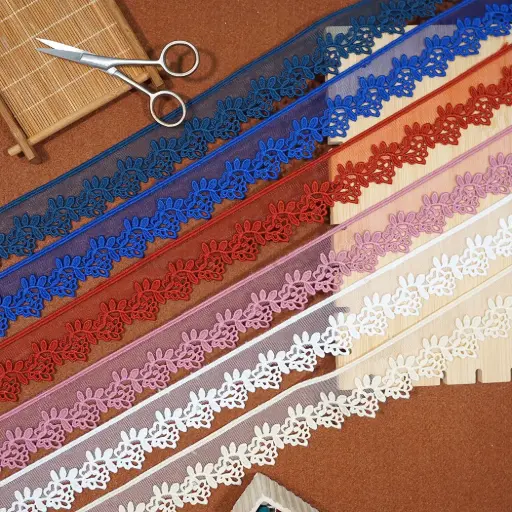 Shuttle Net Lace In Colour