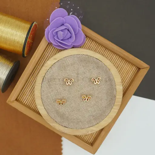 [61659 GOLD] Initial (L) Design Metal Pendant