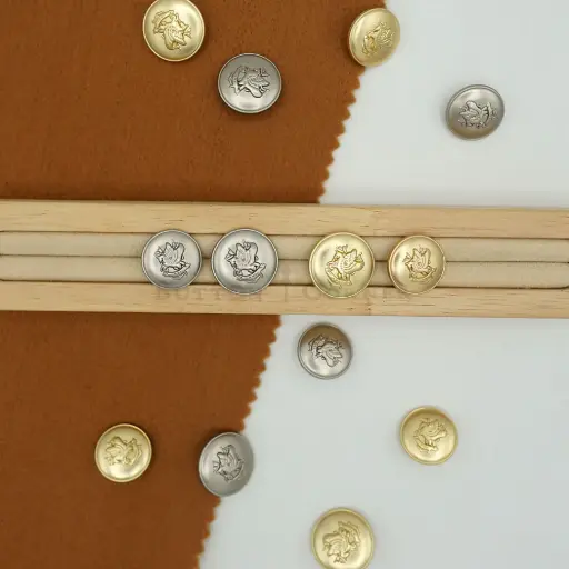 Coat Of Arms Crest Suiting Button