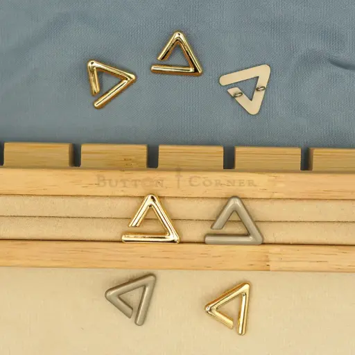 Trendy Triangle-Shaped Metal Pendant