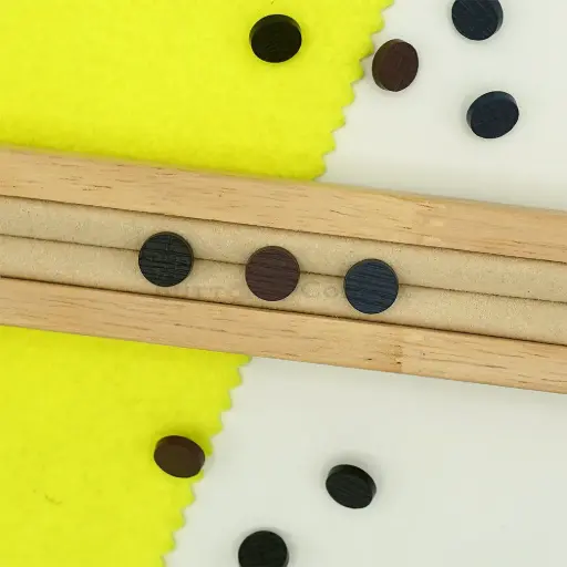 Paint Coated Textured Look Shirt Button