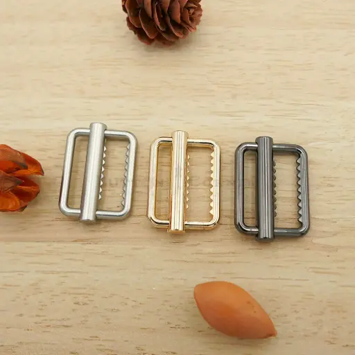 1 Bar Waist Rectangular Slide Adjuster Buckle