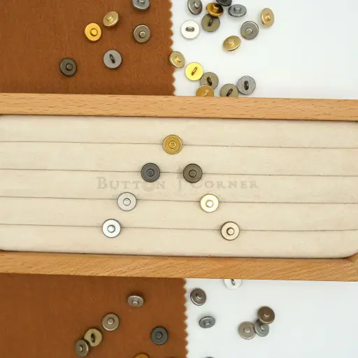 Rivet Design Metal Shirt Button