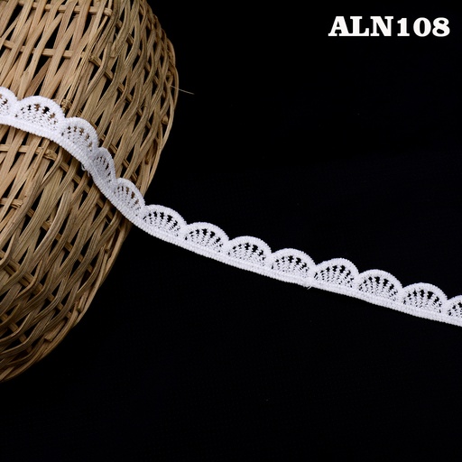 One Side Border Shuttle Lace
