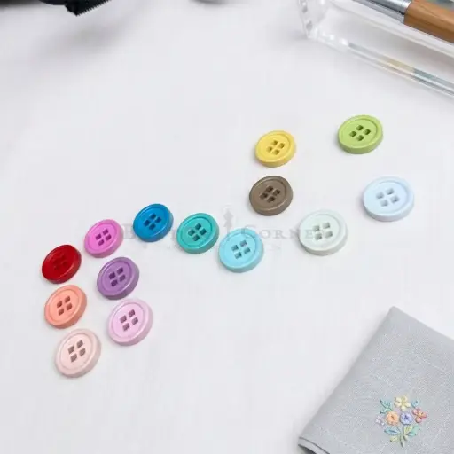 Wrangler Shape 4 Square Hole Shirt Button