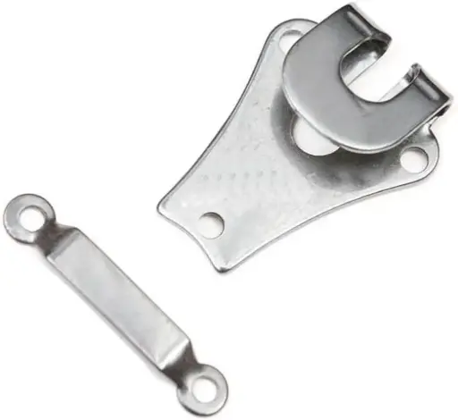 [MZ22-2P NICKEL] 14mm Trouser Hook & Bar