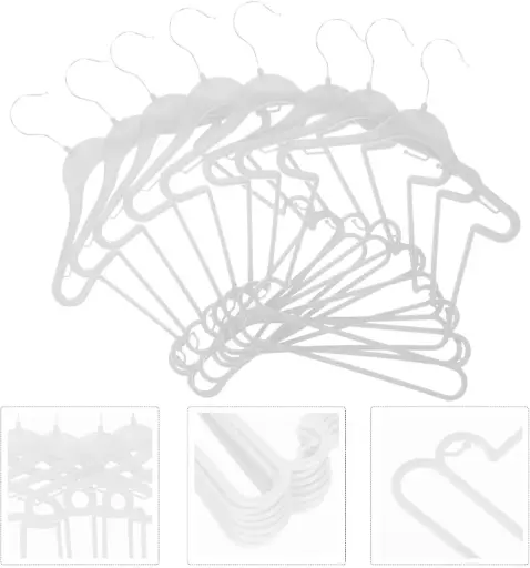 [DFL307] Plastic Kids Swimwear Hanger