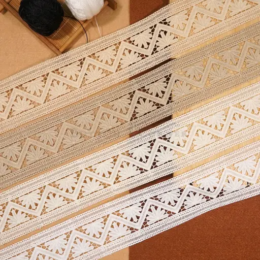 Double Side Bordder Shuttle Lace