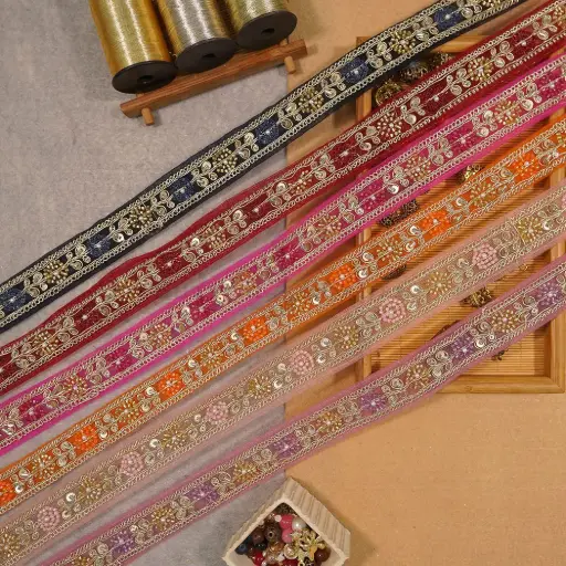 Glass Beads, Sequence, Pearl, Fancy Lace