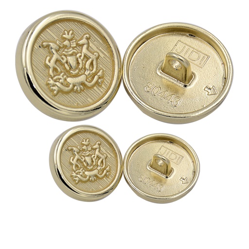 Deer Logo Metal Suiting Button