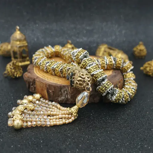[MT12] 33 Tibetan Beads Mini Cute Prayer Tasbih