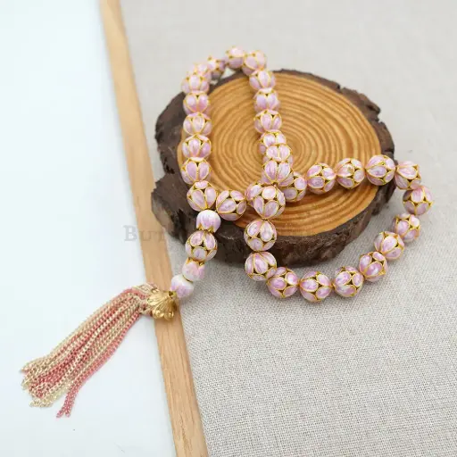 [MT16] Enamel Spacer Beads Tasbih For Muslim Prayer