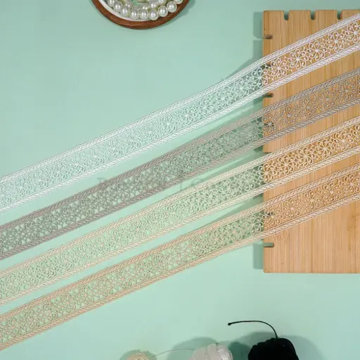 Double Side Border Shuttle Lace